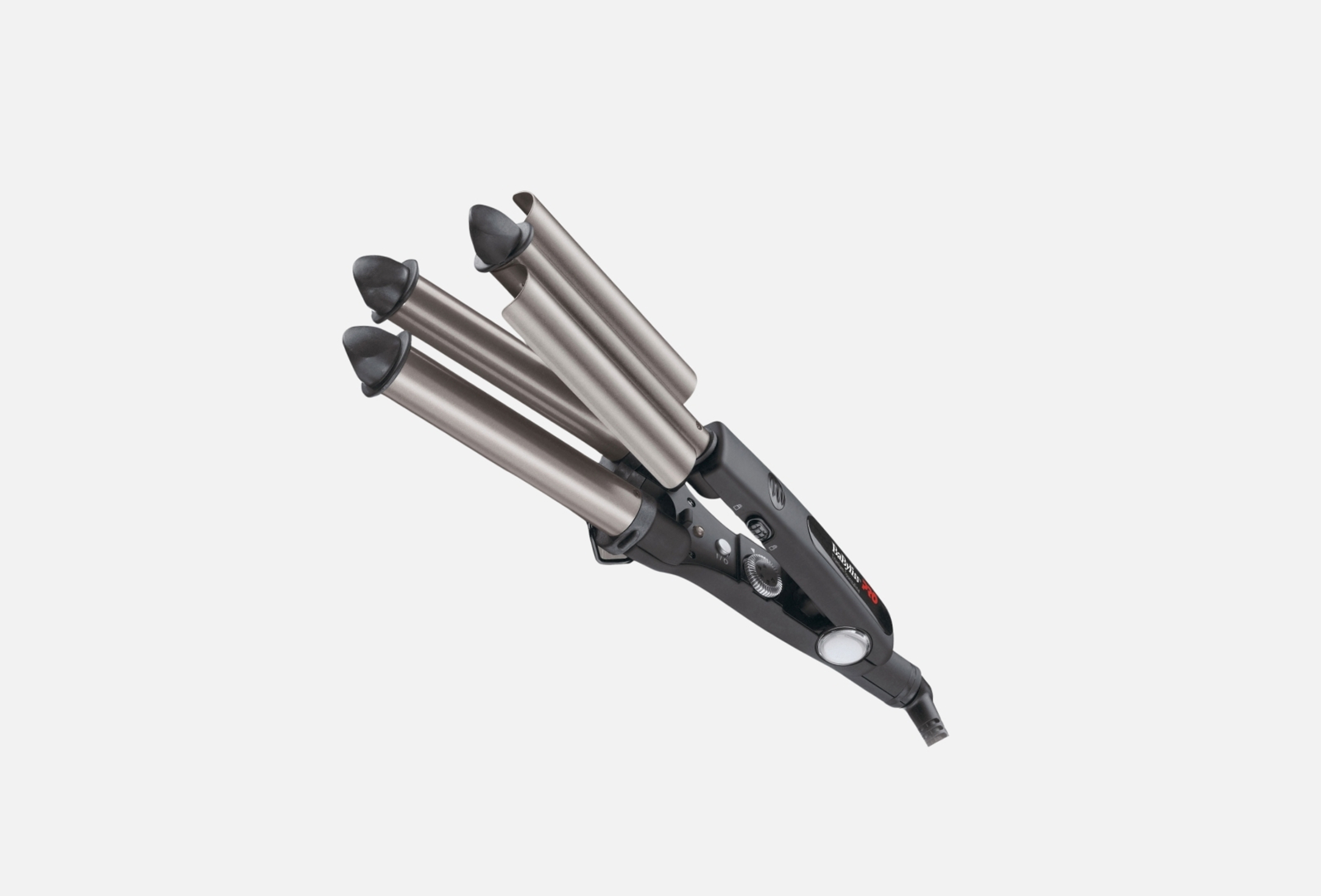 Tripple Barrel Waver  1 Black & chrome