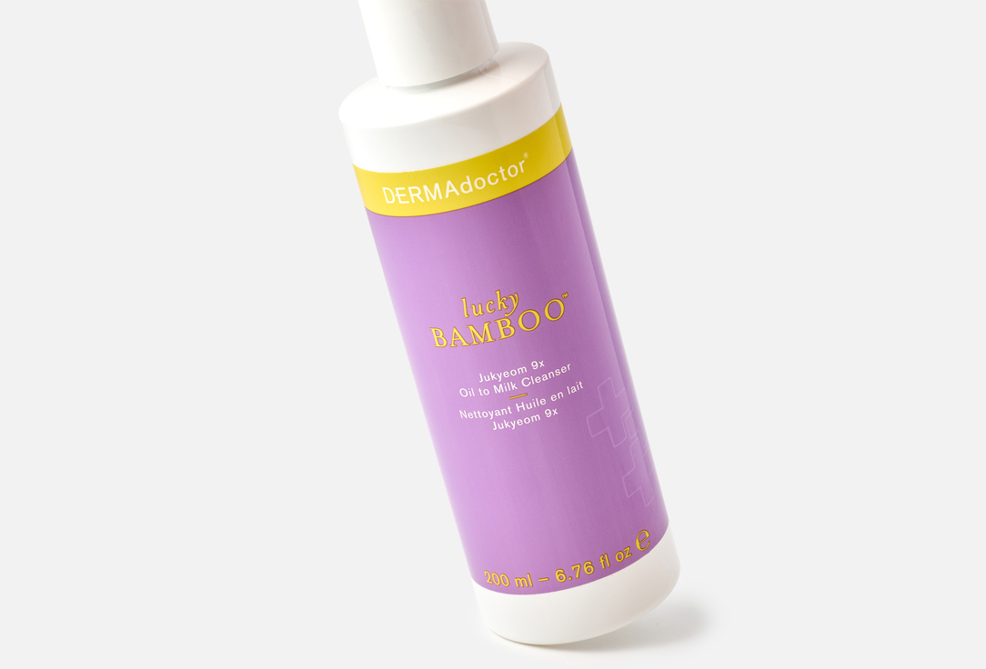 dermadoctor Brightening Face Cleanser Lucky Bamboo Jukyeom 9x Oil-to-Milk Cleanser