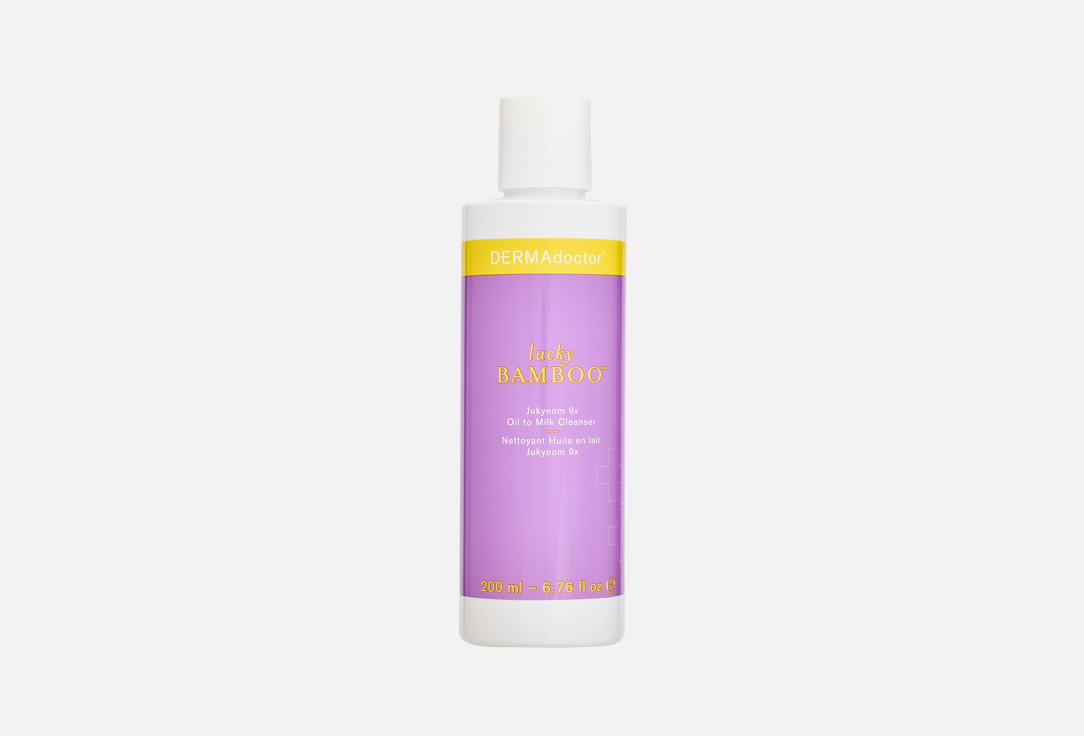dermadoctor Brightening Face Cleanser Lucky Bamboo Jukyeom 9x Oil-to-Milk Cleanser