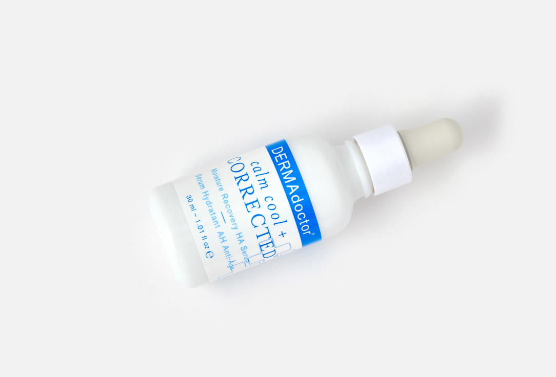 dermadoctor Moisturizing & Repairing Face Serum Calm Cool & Corrected Hyaluronic Acid Serum