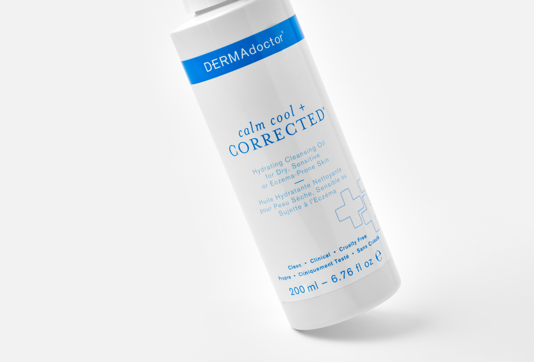 dermadoctor Hydrating Cleansing Face Oil Calm Cool & Corrected Gentle Cleansing Oil & Makeup Remover