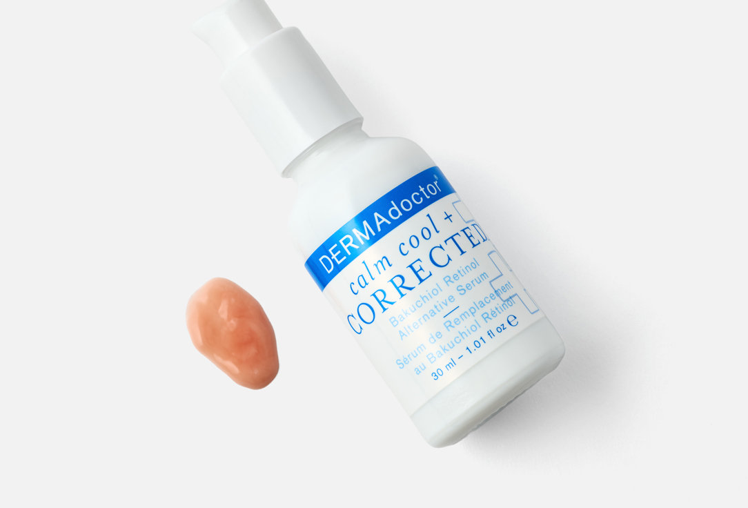 dermadoctor Rejuvenating Face Serum Calm Cool & Corrected Bakuchiol Retinol Alternative Serum