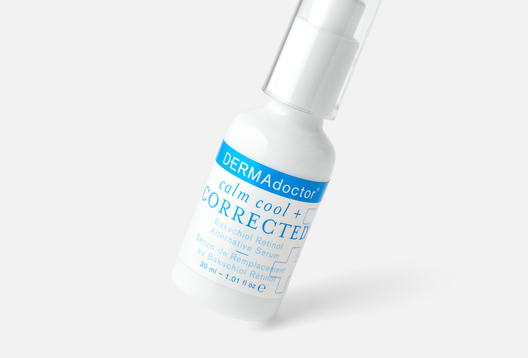 dermadoctor Rejuvenating Face Serum Calm Cool & Corrected Bakuchiol Retinol Alternative Serum
