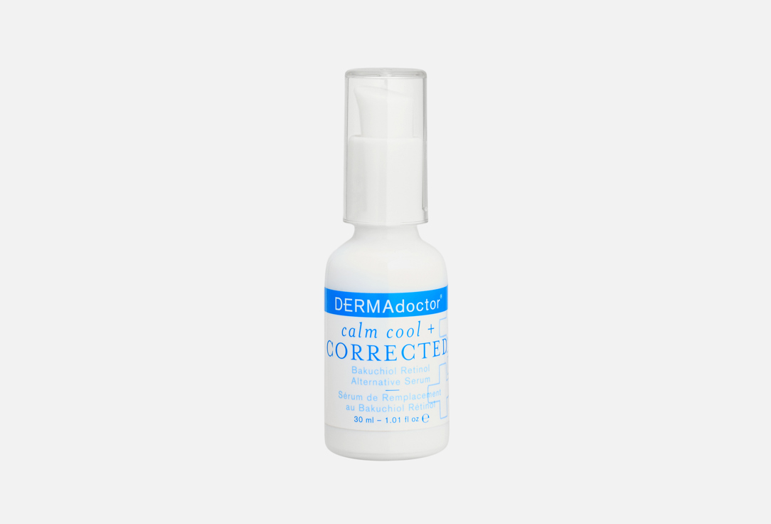 dermadoctor Rejuvenating Face Serum Calm Cool & Corrected Bakuchiol Retinol Alternative Serum