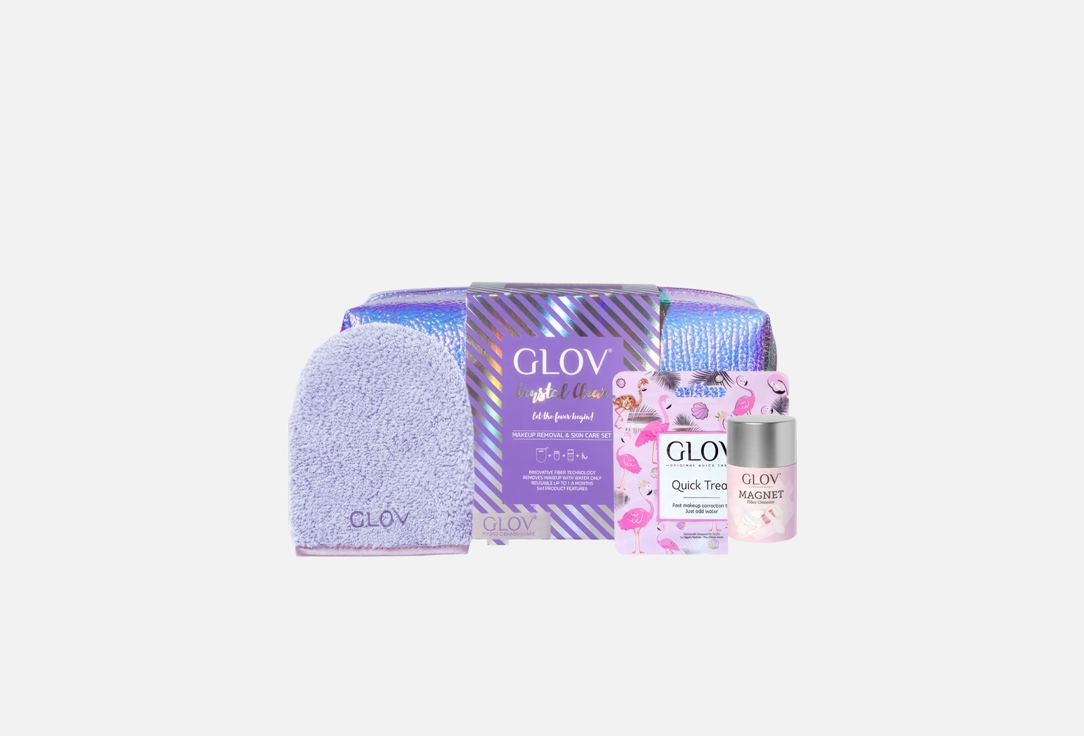 Glov Crystal clear set Berry 4 pcs Glov Crystal clear set Berry