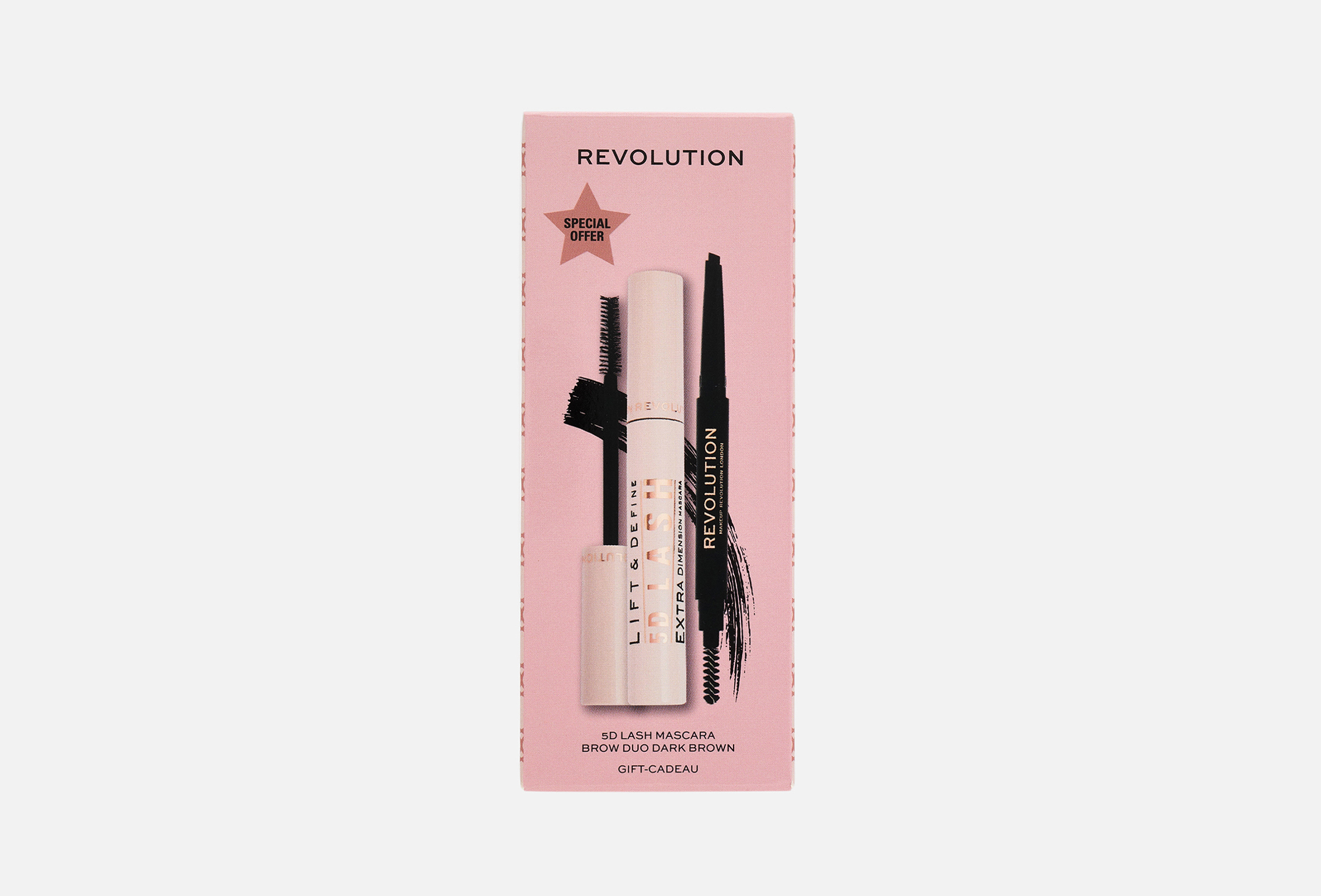 5D Lash Mascara & Brow Duo Dark Brown  2 