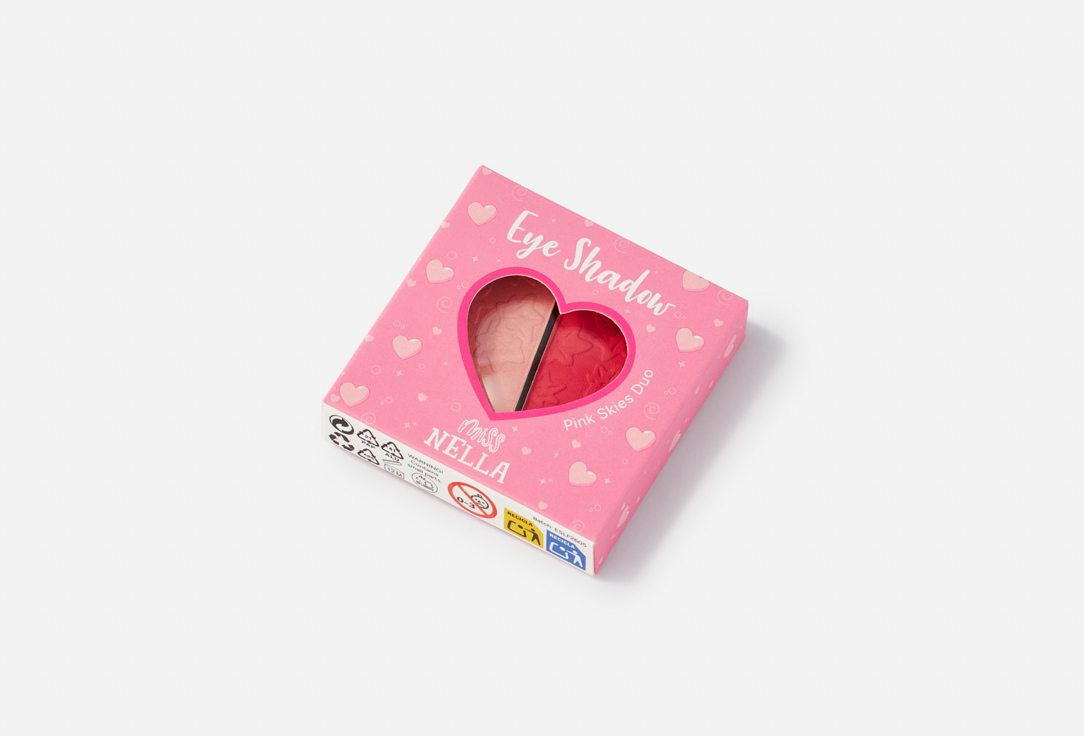 Miss Nella Детские тени для век Eye Shadow Pink Skies 3 г Miss Nella Детские тени для век Eye Shadow