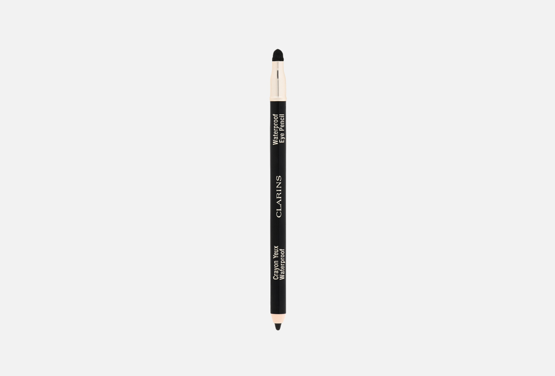 Clarins Long-Lasting Eye Pencil Waterproof Eye Pencil 01, Black 1.2 g Clarins Long-Lasting Eye Pencil Waterproof Eye Pencil