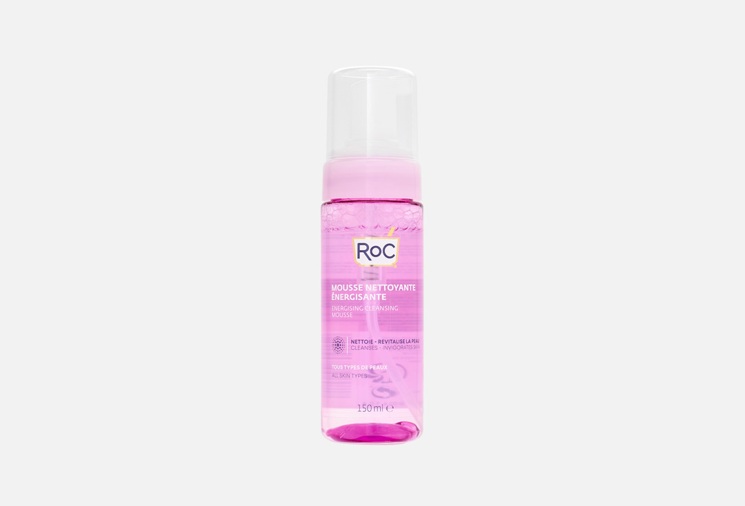 ROC Hydrating Cleansing Face Mousse Energising Cleansing Mousse