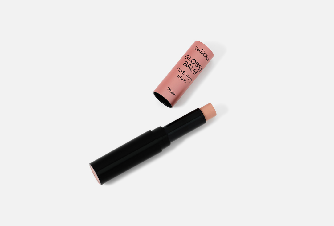 IsaDora moisturising lip balm GLOSSY BALM HYDRATING STYLO Pink silk 1.6 g IsaDora moisturising lip balm GLOSSY BALM HYDRATING STYLO