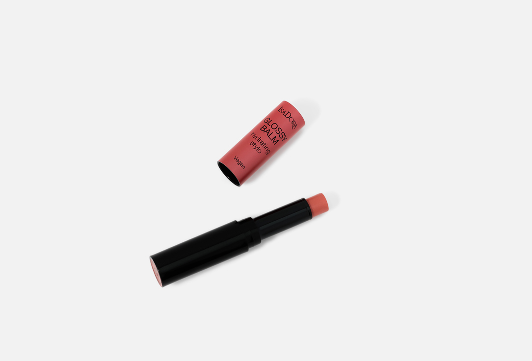 IsaDora moisturising lip balm GLOSSY BALM HYDRATING STYLO Sweet peach 1.6 g IsaDora moisturising lip balm GLOSSY BALM HYDRATING STYLO