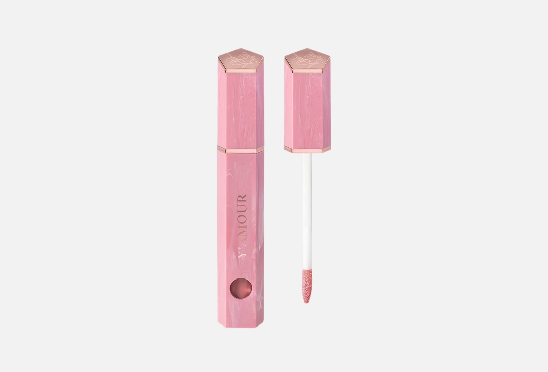 YAMOUR Блеск для губ Silk Soft Rosa scintillante 5 мл YAMOUR Блеск для губ Silk Soft