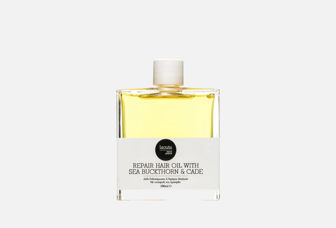 Laouta Hair Oil Repair Hair Oil With Sea Buckthorn & Cade 100 ml Laouta Hair Oil Repair Hair Oil With Sea Buckthorn & Cade