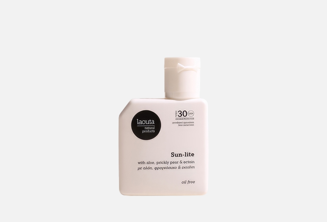 Laouta Soothing & Moisturizing Face Cream SPF30 Sun-Lite Oil Free Face Sunscreen 50 ml Laouta Soothing & Moisturizing Face Cream SPF30 Sun-Lite Oil Free Face Sunscreen