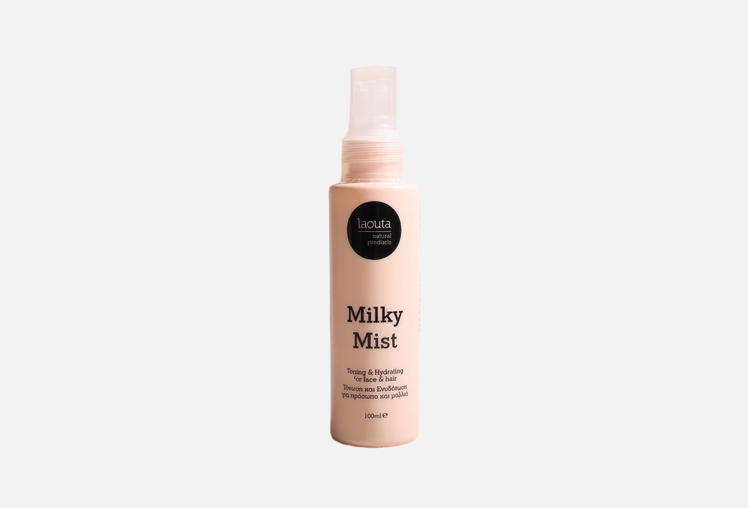 Laouta Toning & Hydrating Face & Hair Spray Milky Mist 100 ml Laouta Toning & Hydrating Face & Hair Spray Milky Mist