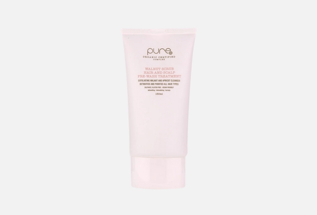 Pure Haircare Australia Hair and Scalp Pre-Wash Treatment Walnut Scrub 150 ml Pure Haircare Australia Hair and Scalp Pre-Wash Treatment Walnut Scrub