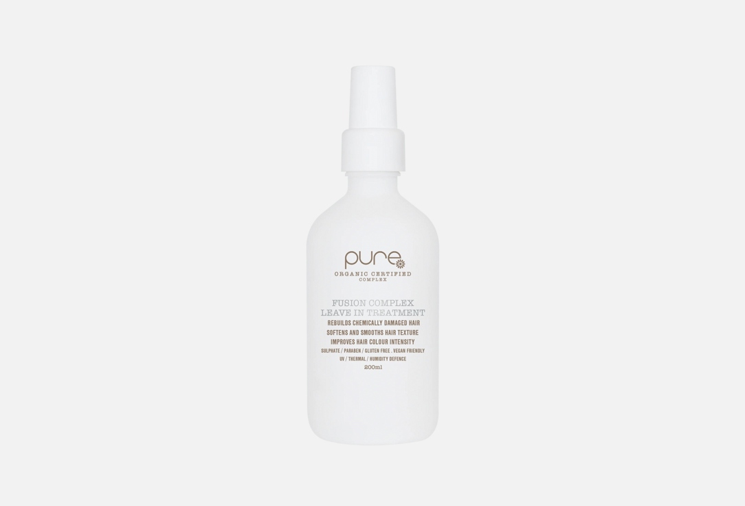 Pure Haircare Australia Leave In hair Treatment Fusion Complex 200 ml Pure Haircare Australia Leave In hair Treatment Fusion Complex