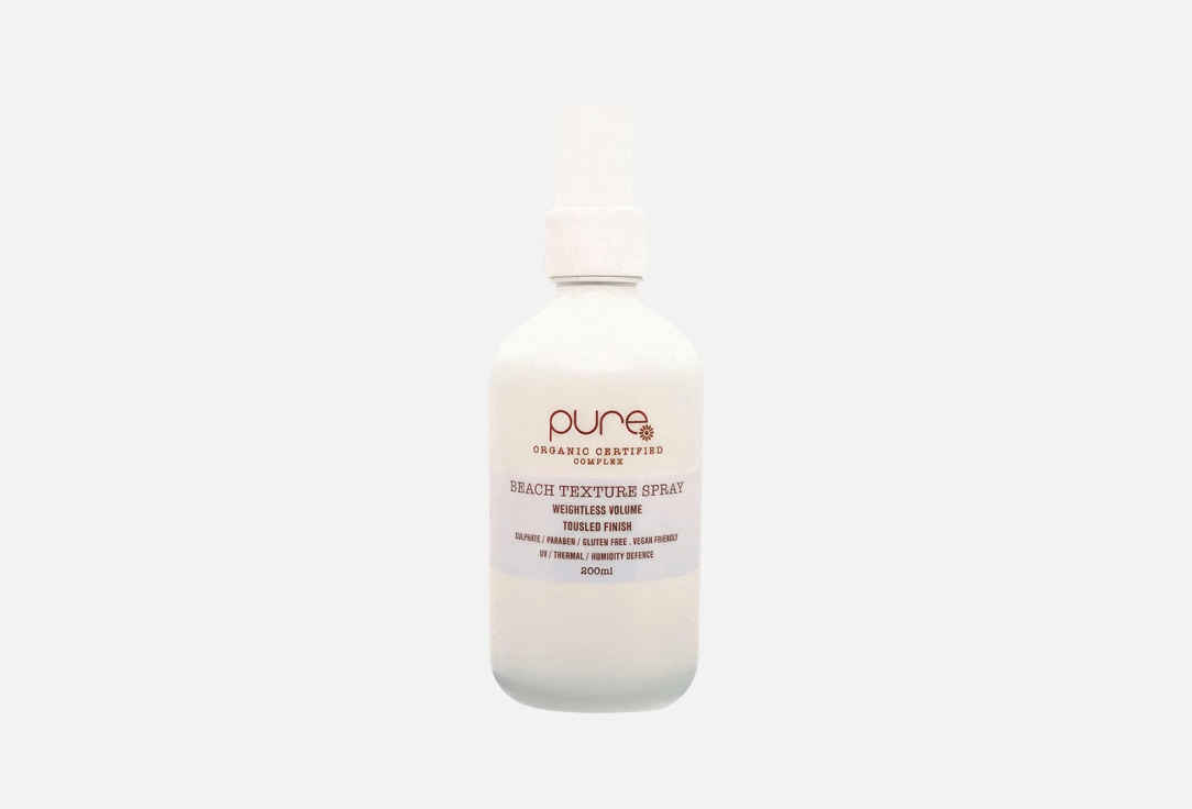 Pure Haircare Australia hair styling spray Beach Texture 200 ml Pure Haircare Australia hair styling spray Beach Texture