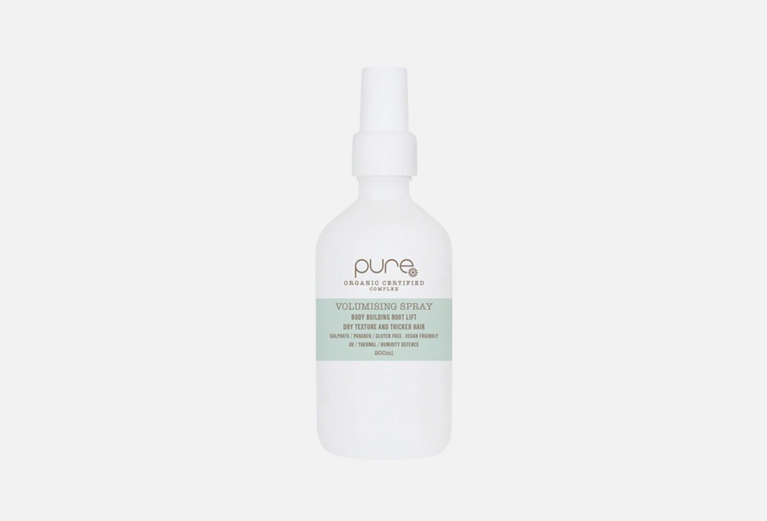 Pure Haircare Australia Hair Volumising Spray Volumising 200 ml Pure Haircare Australia Hair Volumising Spray Volumising