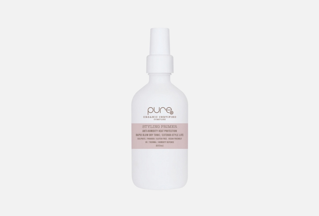 Pure Haircare Australia Hair spray Styling Primer 200 ml Pure Haircare Australia Hair spray Styling Primer