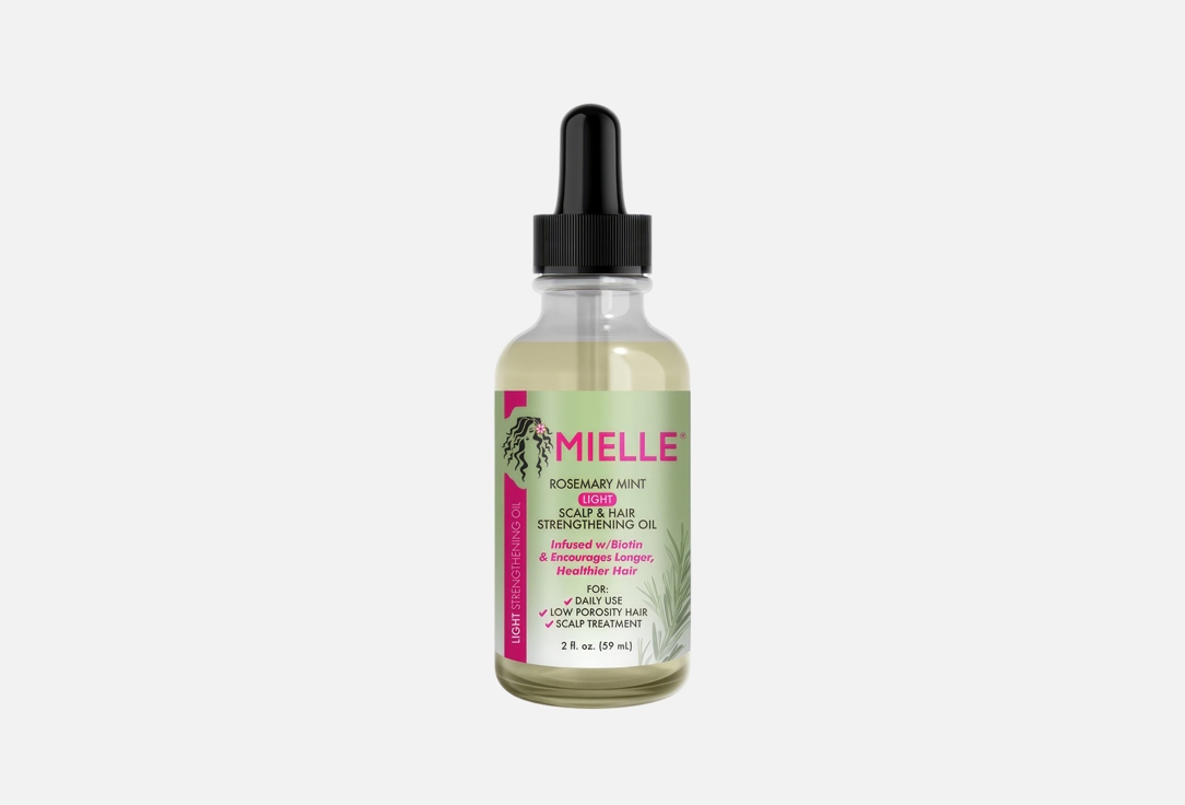Mielle Scalp & Hair Oil Rosemary Mint Light Scalp & Hair Strengthening Oil 59 ml Mielle Scalp & Hair Oil Rosemary Mint Light Scalp & Hair Strengthening Oil