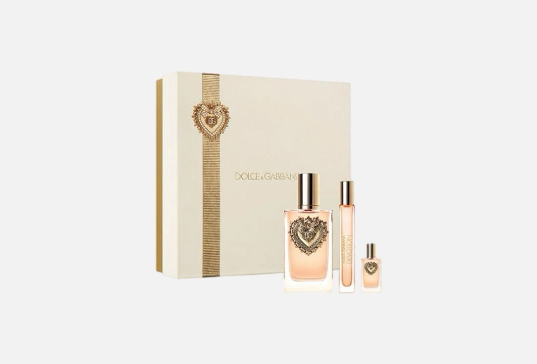 دولتشي آند غابانا مجموعة هدايا ماء عطر ديفوشن 3 قطعة دولتشي آند غابانا مجموعة هدايا ماء عطر ديفوشن
