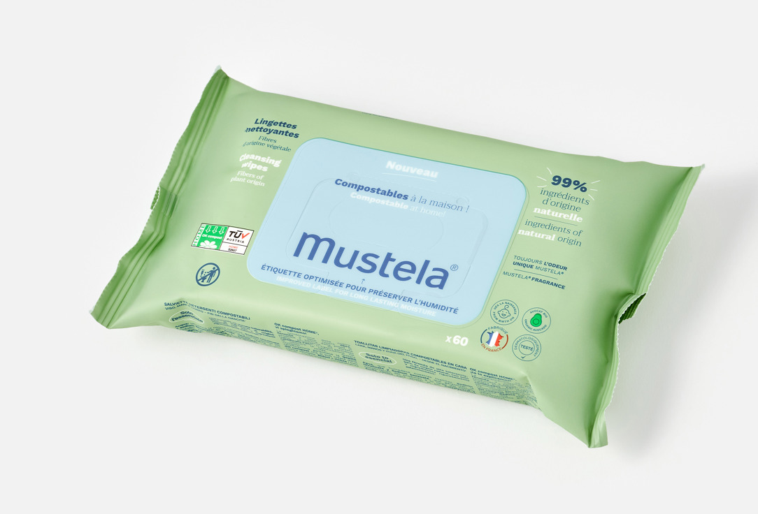 Mustela Wet Wipes Scented