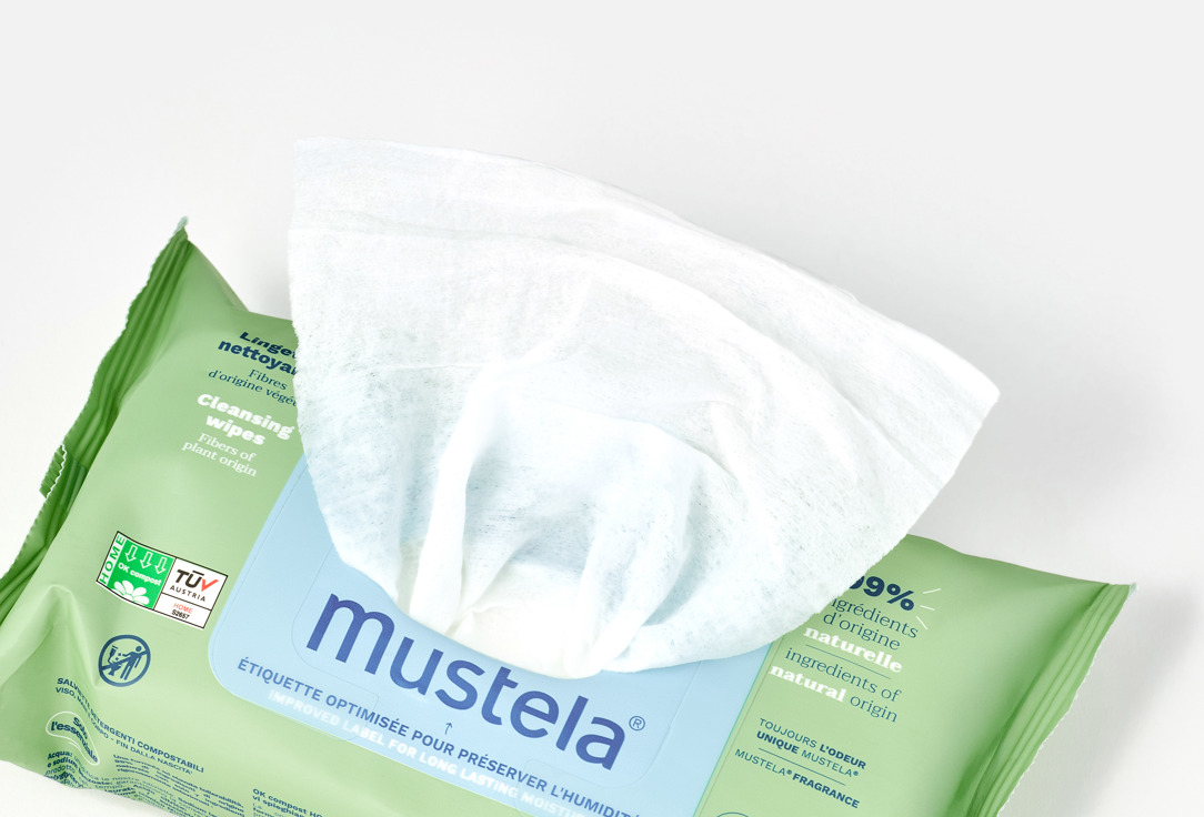 Mustela Wet Wipes Scented