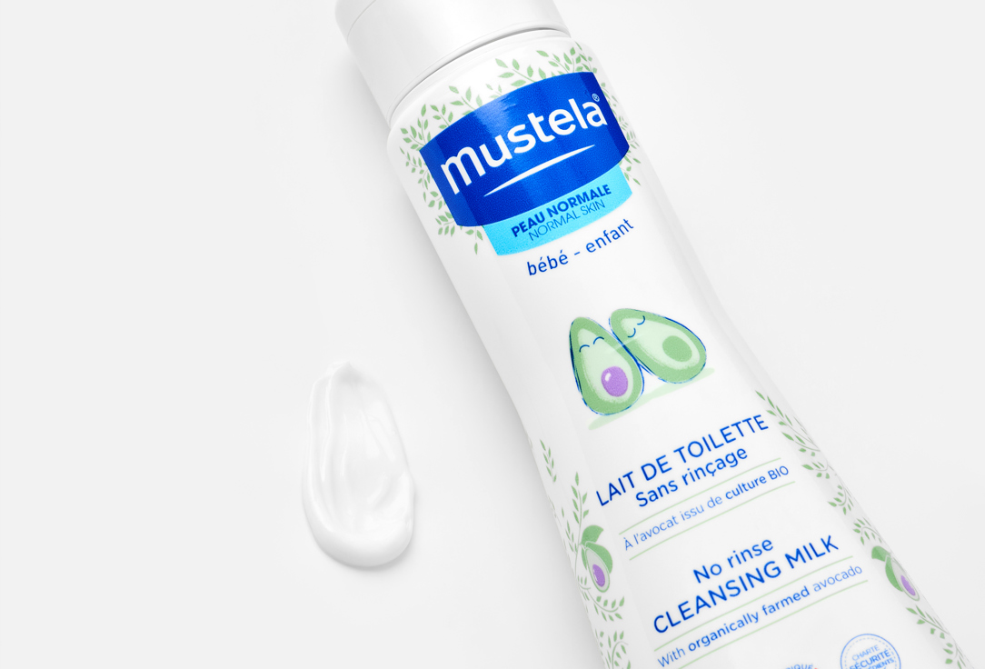 Mustela Cleansing Milk No Rinse 200 ml Mustela Cleansing Milk No Rinse