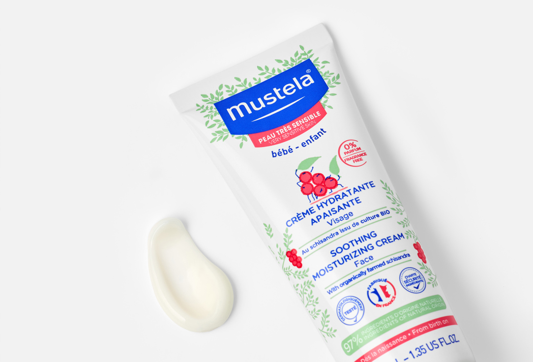 Mustela Moisturizing face Cream Soothing 40 ml Mustela Moisturizing face Cream Soothing
