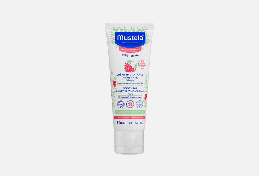 Mustela Moisturizing face Cream Soothing 40 ml Mustela Moisturizing face Cream Soothing