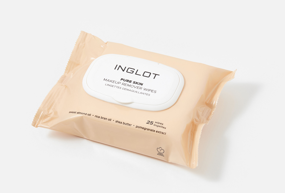 Inglot Make-up Remover Wipes Pure Skin