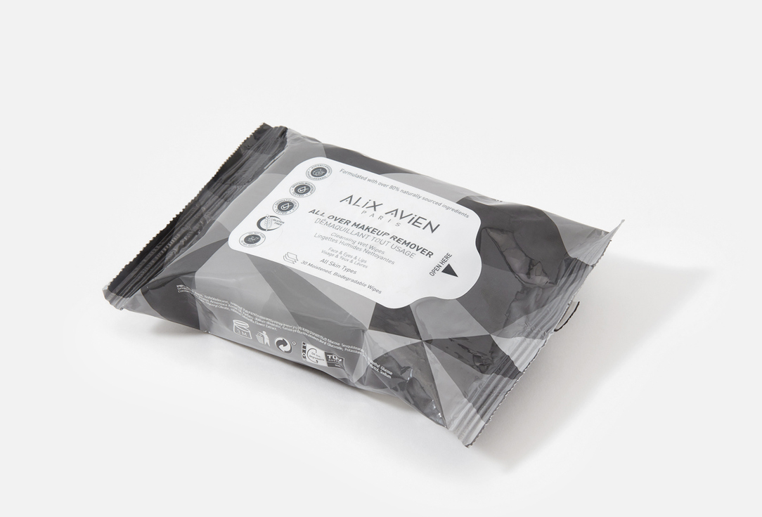 ALIX AVIEN Makeup Remover Wet Wipes All Over