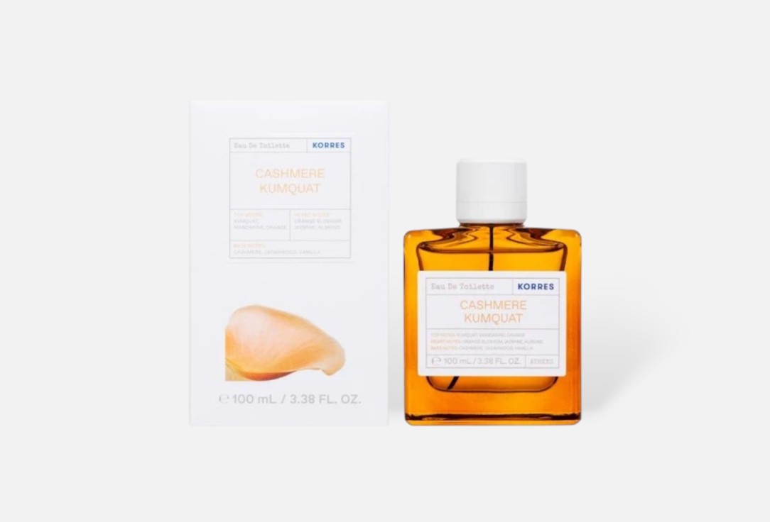 Korres Eau De Toilette Cashmere Kumquat 100 ml Korres Eau De Toilette Cashmere Kumquat