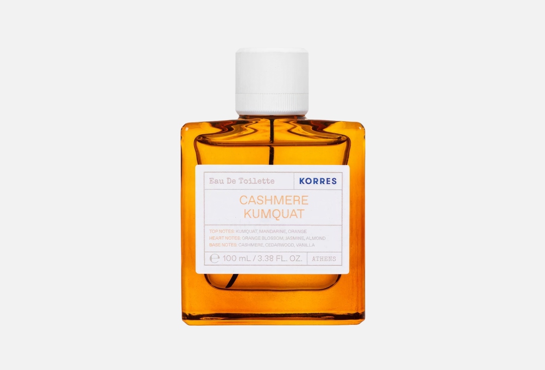 Korres Eau De Toilette Cashmere Kumquat 100 ml Korres Eau De Toilette Cashmere Kumquat