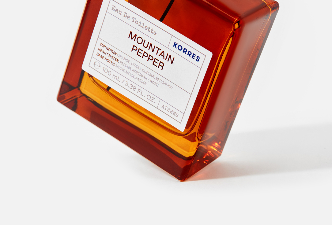 Korres Eau De Toilette Mountain Pepper 100 ml Korres Eau De Toilette Mountain Pepper