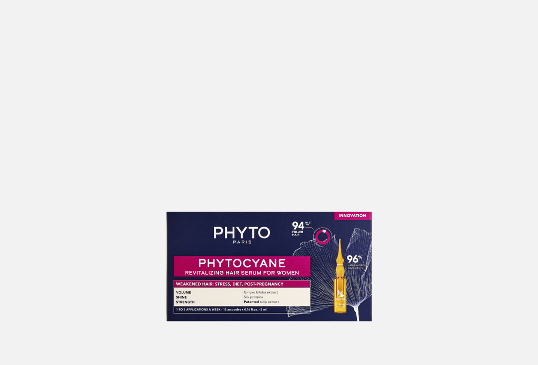 PHYTO Revitalizing hair serum Phytocyane