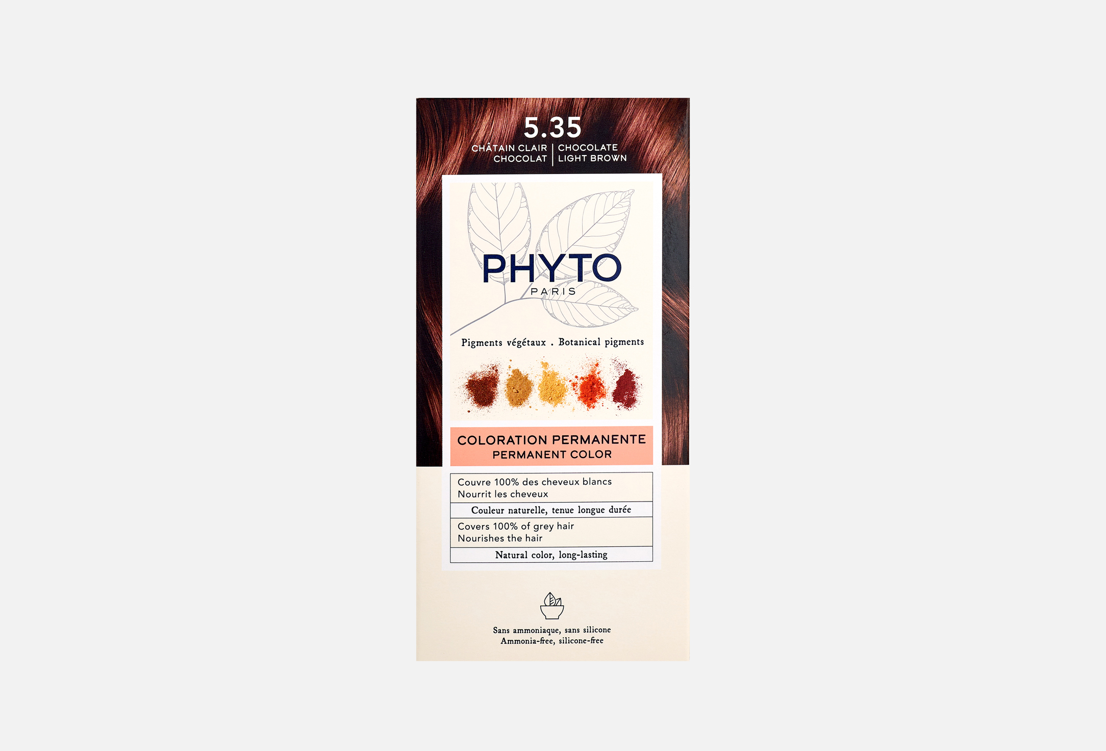 Phytocolor 112 5.35, Choclate light brown