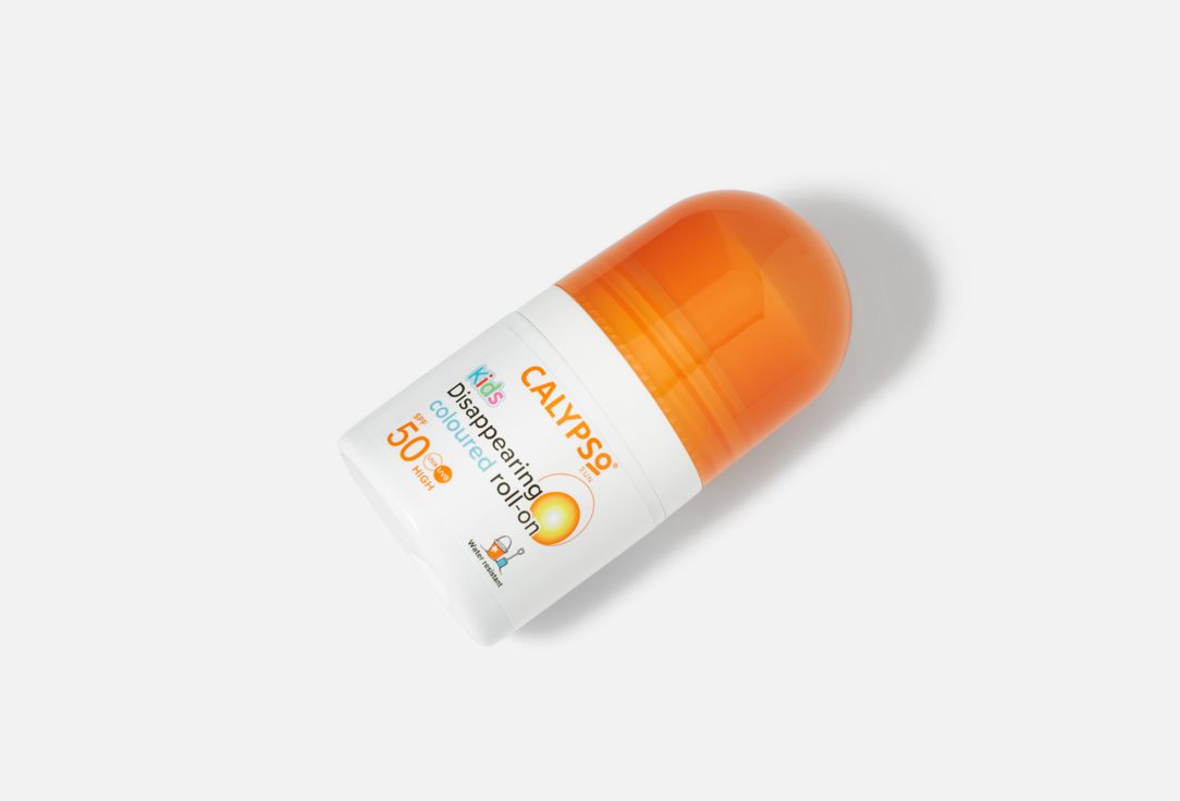 Calypso Sunscreen Roll-On Lotion SPF 50 Kids Colored 50 ml Calypso Sunscreen Roll-On Lotion SPF 50 Kids Colored