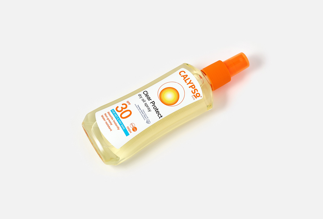 Calypso sunscreen spray oil SPF30 Dry oil 200 ml Calypso sunscreen spray oil SPF30 Dry oil