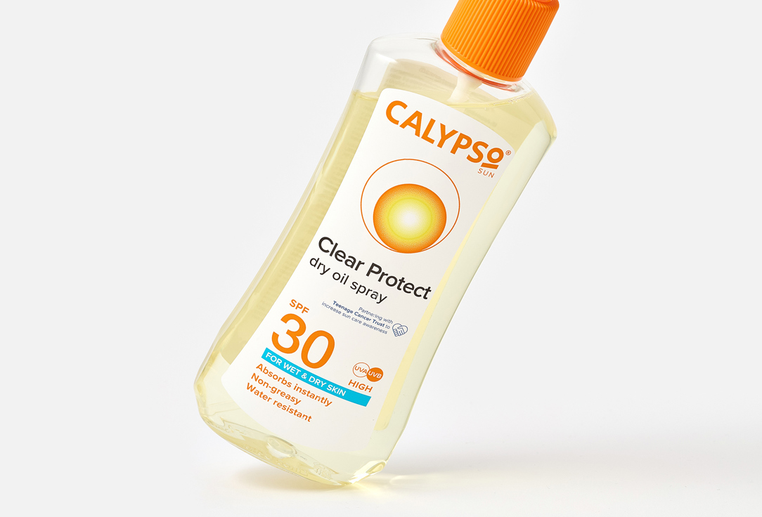 Calypso sunscreen spray oil SPF30 Dry oil 200 ml Calypso sunscreen spray oil SPF30 Dry oil