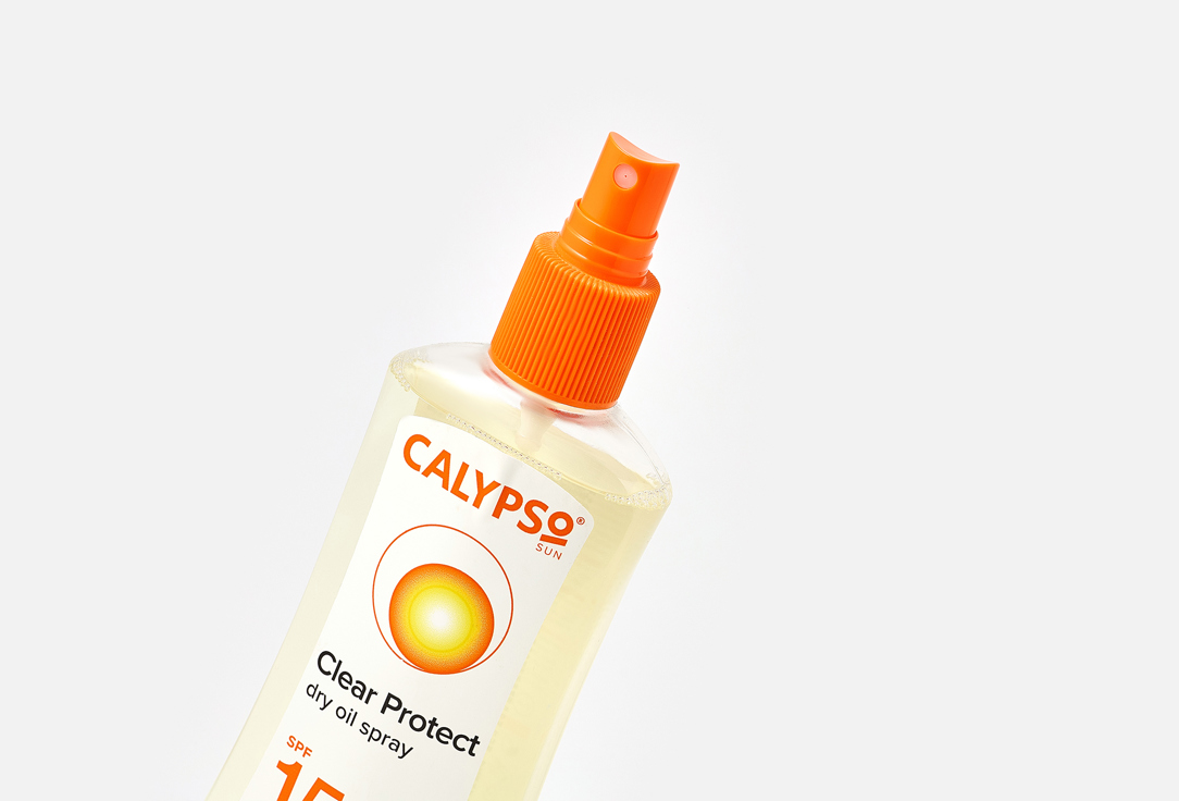 Calypso sunscreen spray oil SPF15 Dry oil 200 ml Calypso sunscreen spray oil SPF15 Dry oil