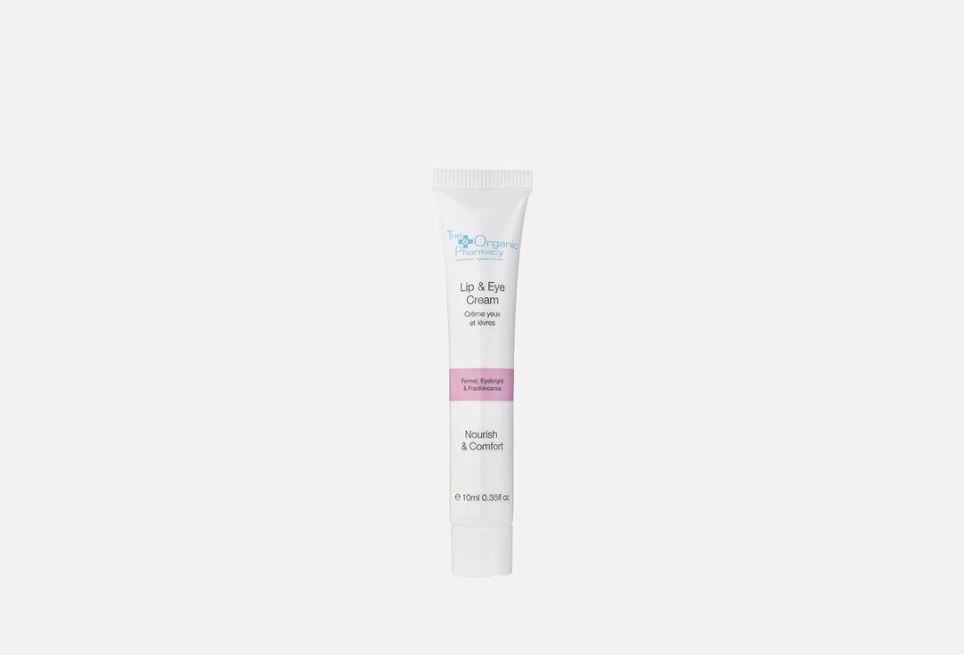The Organic Pharmacy Lip & Eye Cream Nourish & Comfort 10 ml The Organic Pharmacy Lip & Eye Cream Nourish & Comfort