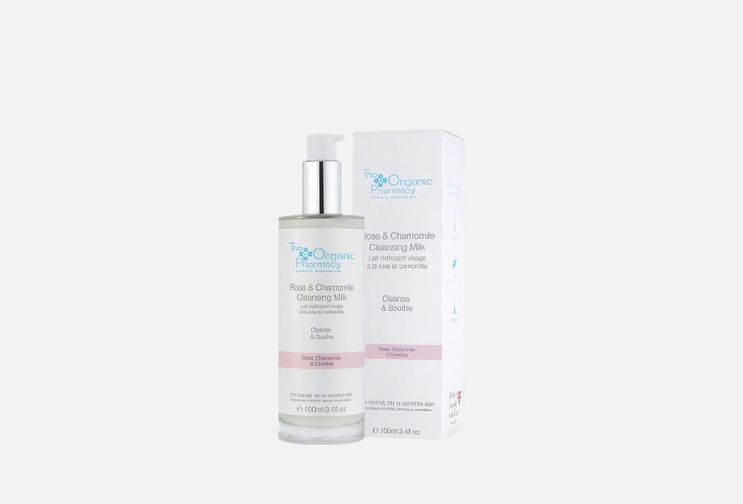 The Organic Pharmacy Cleansing Milk Rose & Chamomile 100 ml The Organic Pharmacy Cleansing Milk Rose & Chamomile