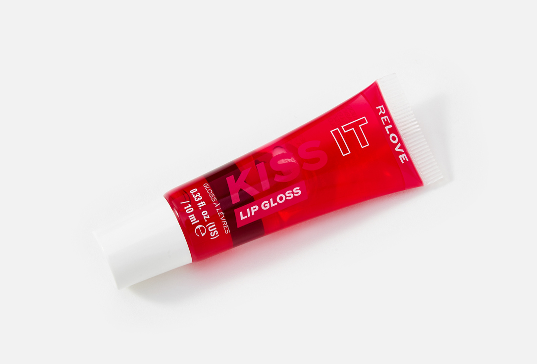 RELOVE REVOLUTION Moisturizing Lip Gloss Drip It Lip Raspberry 10 ml RELOVE REVOLUTION Moisturizing Lip Gloss Drip It Lip