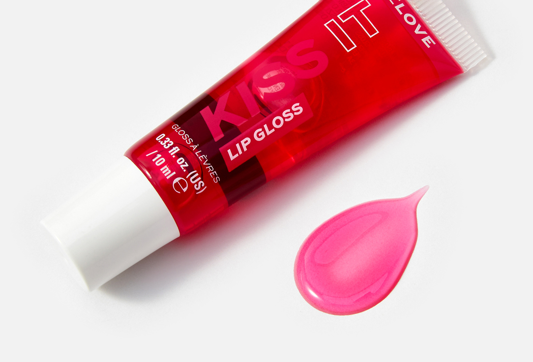 RELOVE REVOLUTION Moisturizing Lip Gloss Drip It Lip Raspberry 10 ml RELOVE REVOLUTION Moisturizing Lip Gloss Drip It Lip