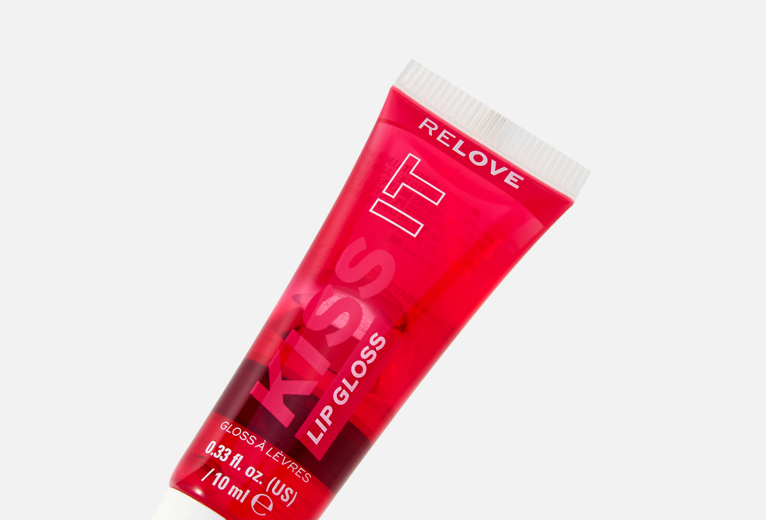 RELOVE REVOLUTION Moisturizing Lip Gloss Drip It Lip Raspberry 10 ml RELOVE REVOLUTION Moisturizing Lip Gloss Drip It Lip