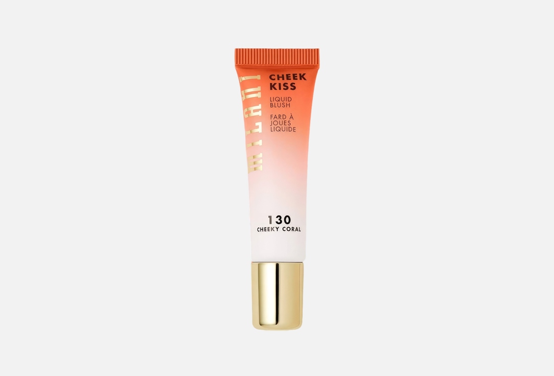 MILANI Liquid Blush Cheek Kiss 130, Cheeky coral 10.8 ml MILANI Liquid Blush Cheek Kiss