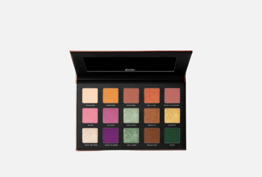 MILANI 15-color Eyeshadow Palette Gilded 170, Gilded terra 9 g MILANI 15-color Eyeshadow Palette Gilded
