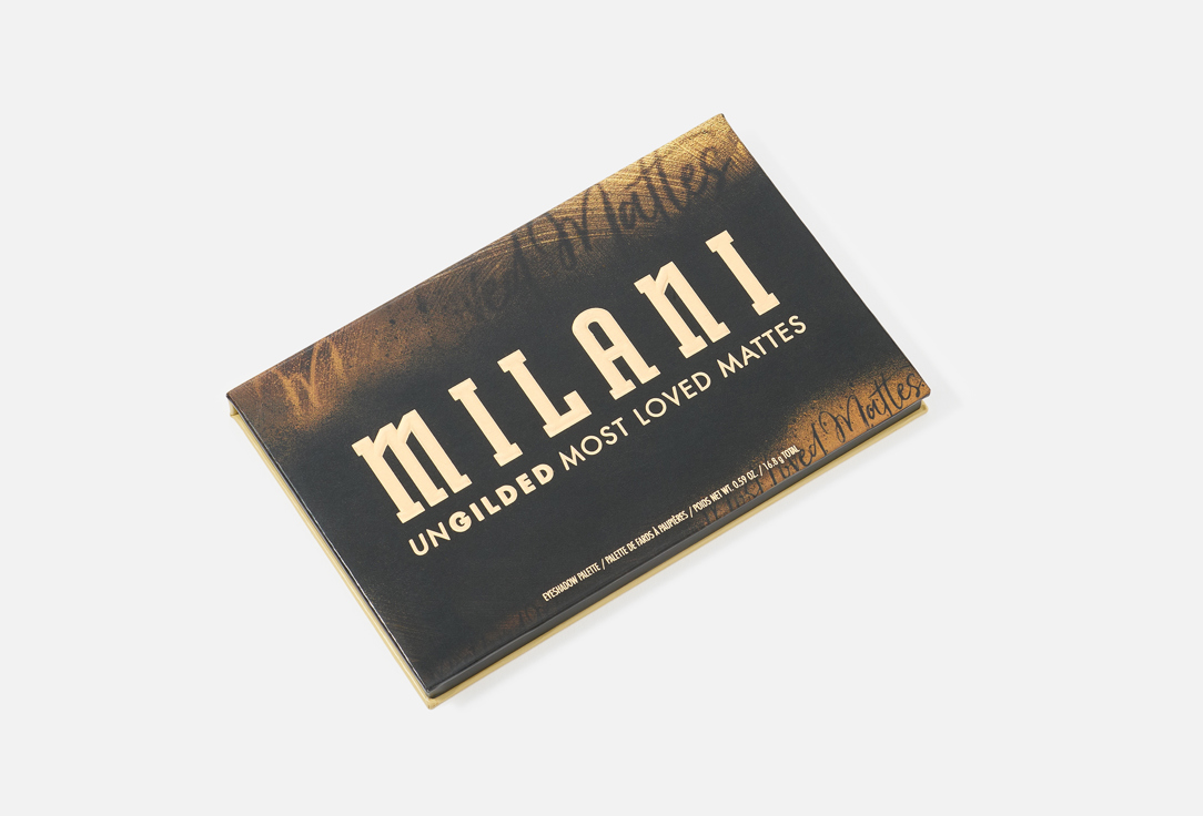 MILANI Матовая палетка теней для век Ungilded Most Loved Mattes